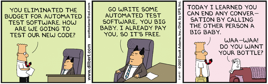 Dilbert Cartoon